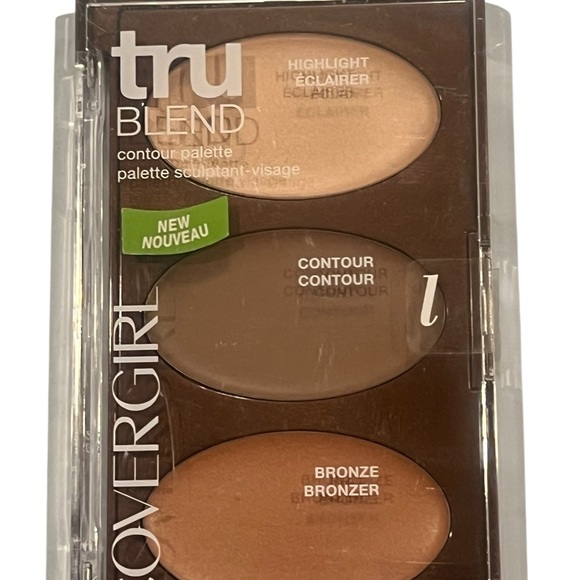 COVERGIRL TruBlend Contour Palette - Highlight, Contour, Bronze - Picture 1 of 2
